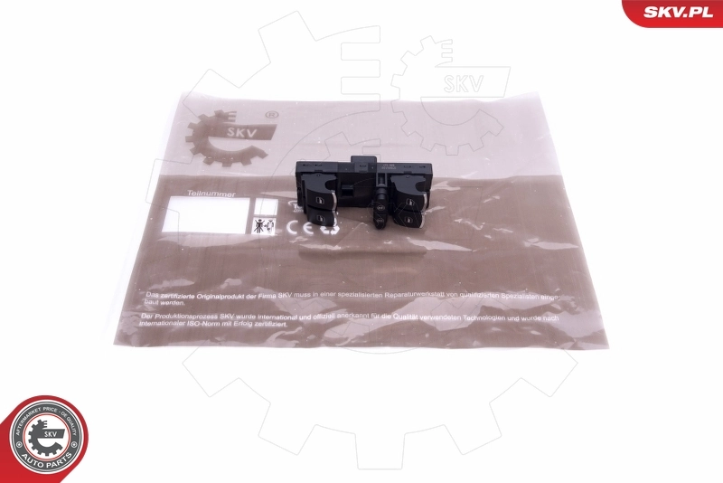 Switch, window regulator